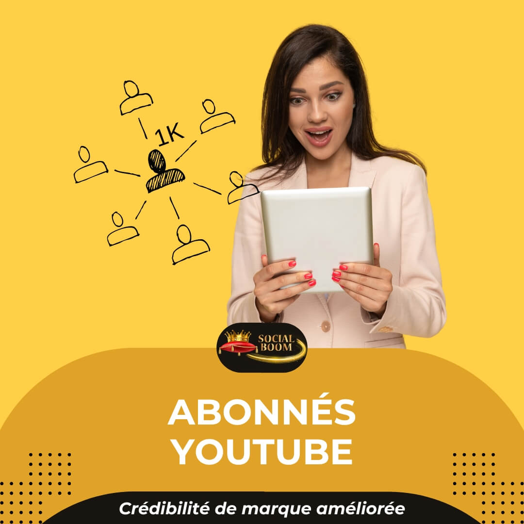 Acheter Abonnes YouTube SocialBoom.fr