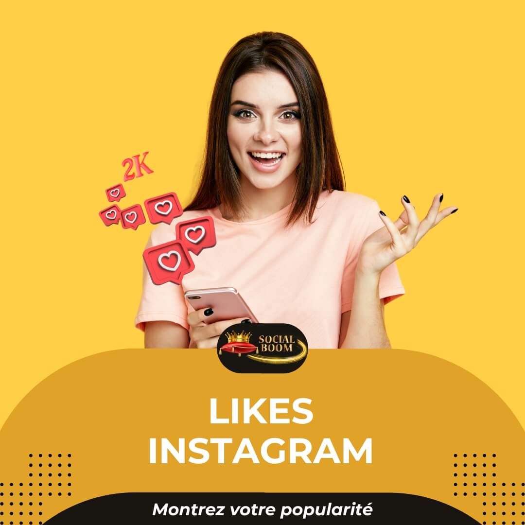Acheter Likes Instagram SocialBoom.fr