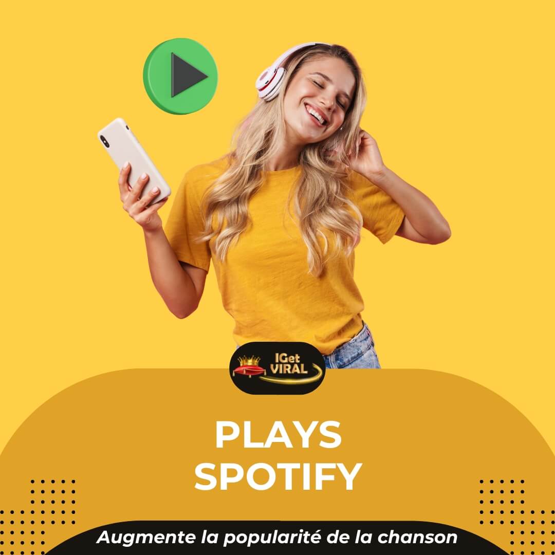 Acheter Plays Spotify SocialBoom.fr