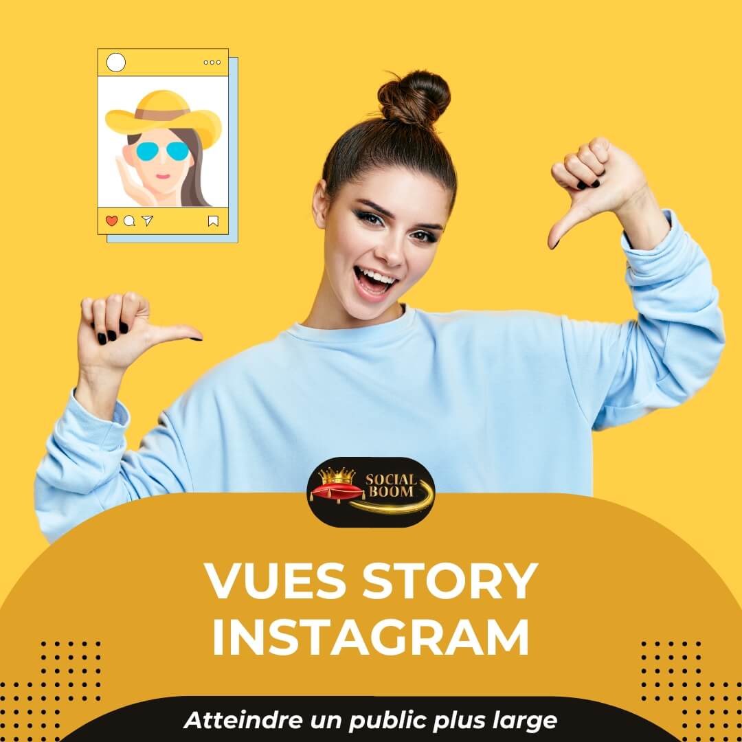 Acheter Vues Story Instagram SocialBoom.fr